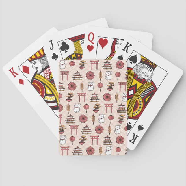 Japanese Pattern Poker Cards (Back)
