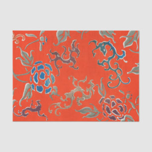 JAPANESE PATTERN RED Tissue Paper