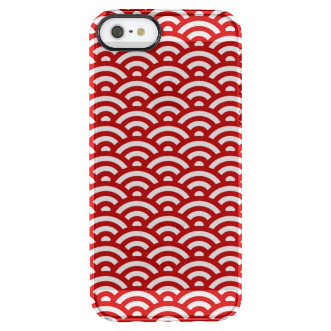 Japanese pattern uncommon iPhone case (Back)