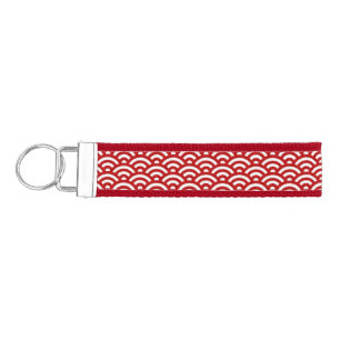 Japanese pattern wrist keychain