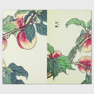 Japanese PEACH TREE Wrapping Paper
