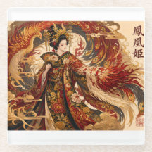 Japanese Phoenix Geisha Art | Mythology Design