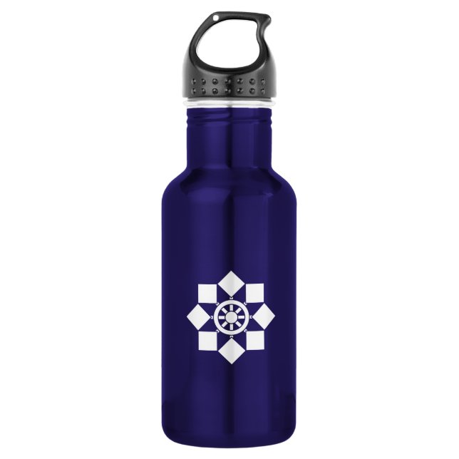 Japanese pinwheel water bottle (Front)