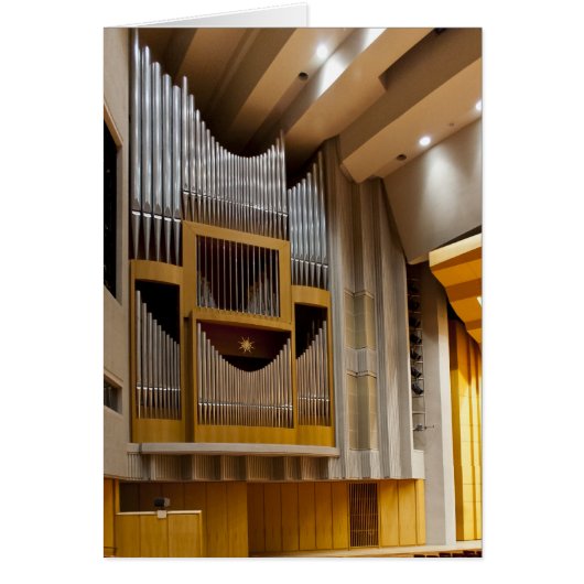 Japanese pipe organ cards (Front)