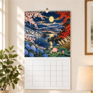 Japanese Places Seasonal Calendar