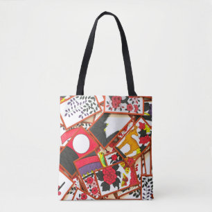 Japanese Playing Cards Illustration (Various) Tote Bag