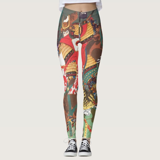JAPANESE PRINT Leggings (Front)
