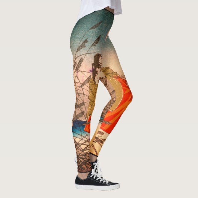 JAPANESE PRINT Leggings (Right)