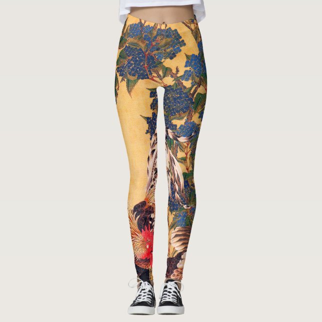 JAPANESE PRINTED LEGGINGS (Front)