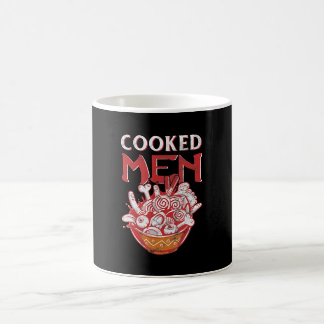 Japanese Ramen Food Pun Humor Cooked Gift Coffee Mug (Center)