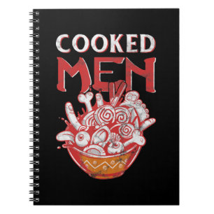 Japanese Ramen Food Pun Humor Cooked Gift Notebook