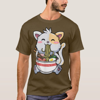 Japanese Ramen Kawaii Anime Cat Lover Dad Mom, Boy T-Shirt