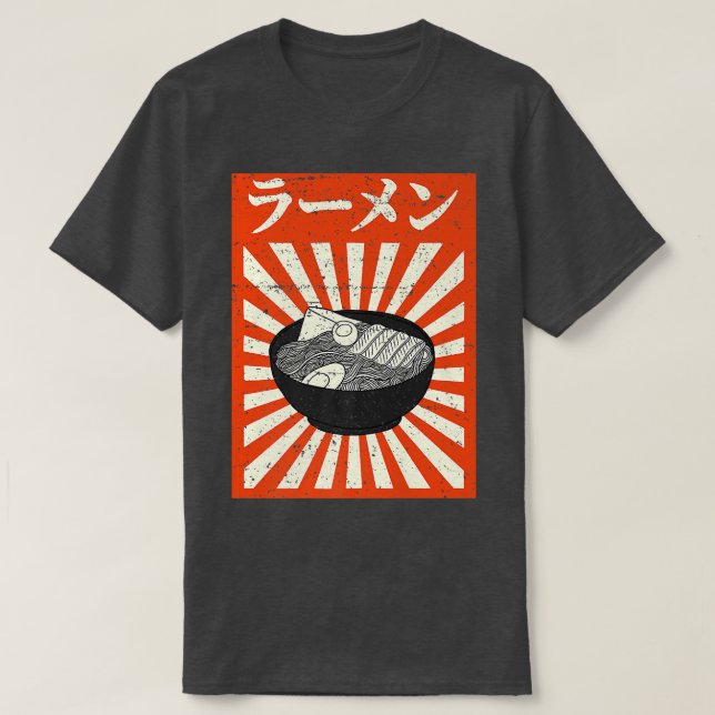 Japanese Ramen Noodles Premium  T-Shirt (Design Front)