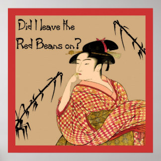 Japanese Red Beans Poster
