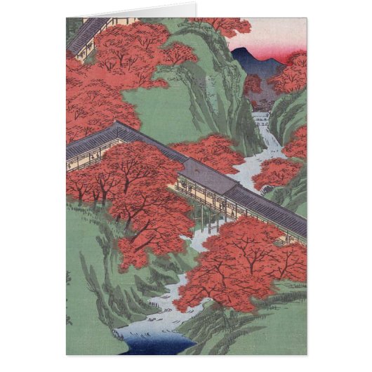 Japanese red maple cards (Front)
