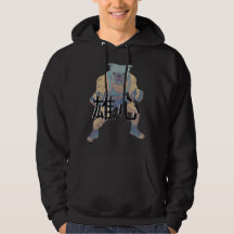 Japanese Retro Anime Bulldog MMA Mixed Martial Art