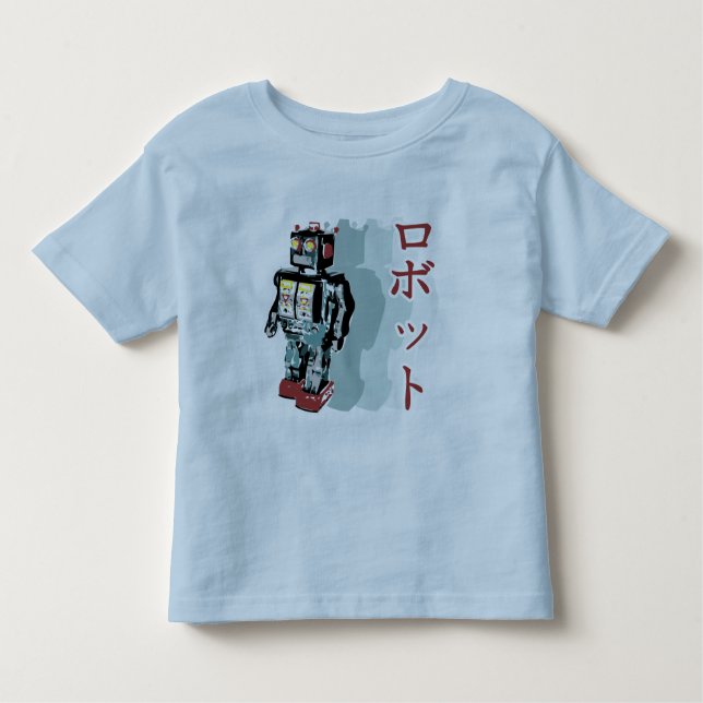 Japanese Robot Toddler T-shirt (Front)