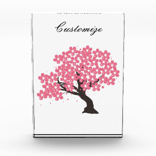 Japanese Sakura Cherry Blossoms Thunder_Cove Acrylic Award