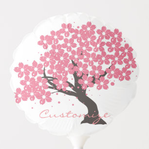 Japanese Sakura Cherry Blossoms Thunder_Cove Balloon