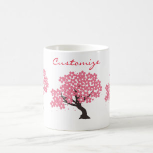 Japanese Sakura Cherry Blossoms Thunder_Cove Coffee Mug