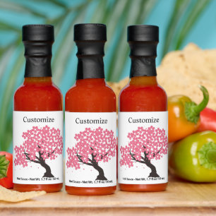 Japanese Sakura Cherry Blossoms Thunder_Cove Hot Sauces