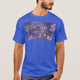 Japanese Sakura Flower Beautiful Cherry Blossom Tr T-Shirt