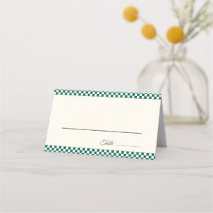 Japanese Sakura Ichimatsu Place Card