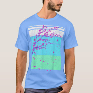 Japanese Sakura Japan 80s Art Vaporwave Cherry Blo T-Shirt