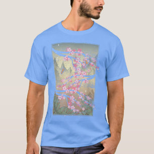 Japanese Sakura Japan Pink Flower Floral Cherry Bl T-Shirt