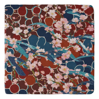 japanese Sakura-koi-Asnoha- Trivet