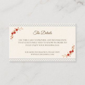 Japanese Sakura Shippo Details Card