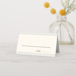 Japanese Sakura Shippo Place Card