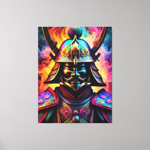 Japanese Samurai Canvas Print