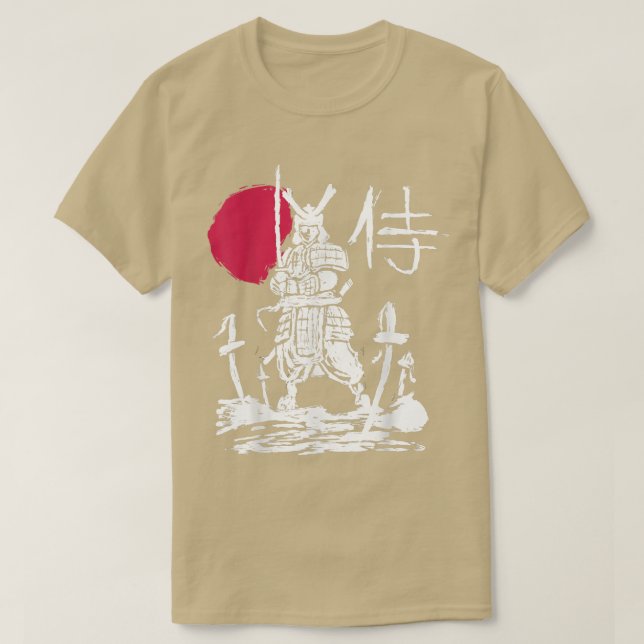 Japanese Samurai & Characters I Japanese Warriors  T-Shirt (Design Front)