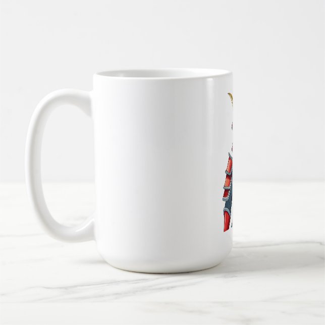 Japanese samurai coffee mug (Left)