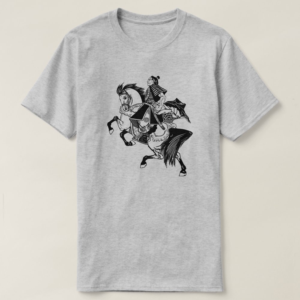 Disover Japanese samurai horseman T-Shirt Classic T-Shirt