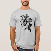 Japanese samurai horseman T-Shirt