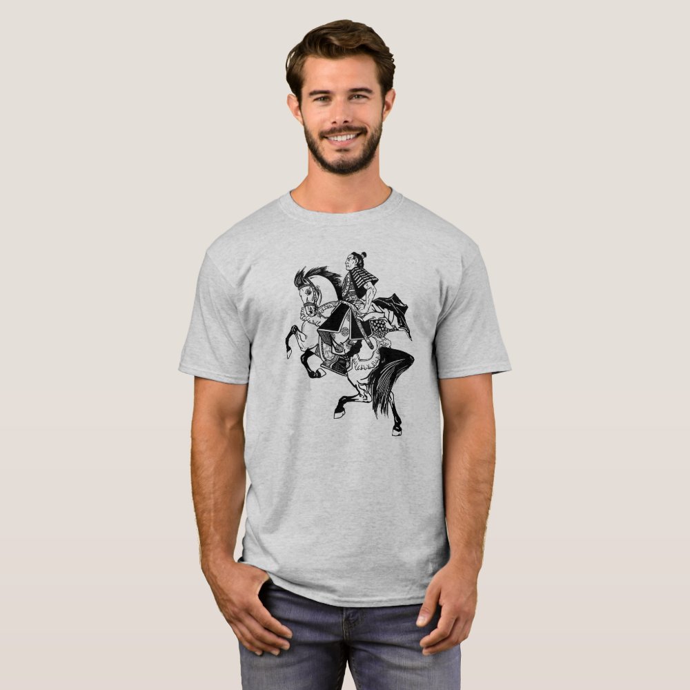 Discover Japanese samurai horseman T-Shirt Classic T-Shirt