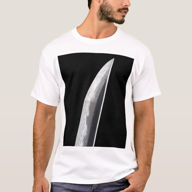 Japanese Samurai Katana Sword T-Shirt (Front)