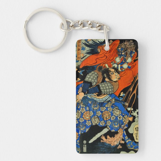 JAPANESE SAMURAI KEYCHAIN (Front)