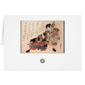 Japanese Samurai Painting c. 1800's (Back Horizontal)