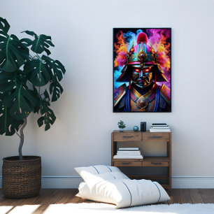 Japanese Samurai Poster