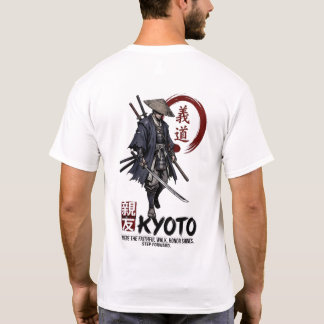 Japanese Samurai Ronin Warrior Kyoto Bushido Art T-Shirt