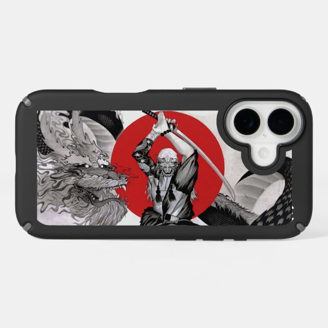 Japanese Samurai Spirit Speck iPhone Case (Horz)