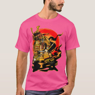 Japanese Samurai Sword Katana Armor Warrior T-Shirt