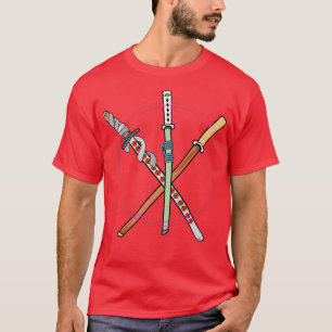 Japanese Samurai Swords T-Shirt