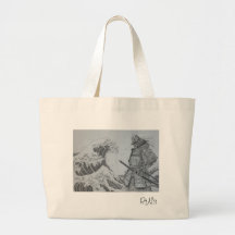 Japanese Samurai&Ukiyoe tote bag