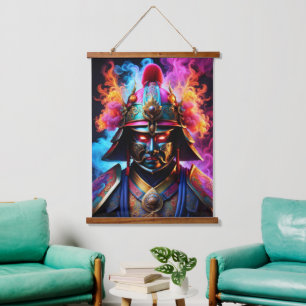 Japanese Samurai Wall Tapestry