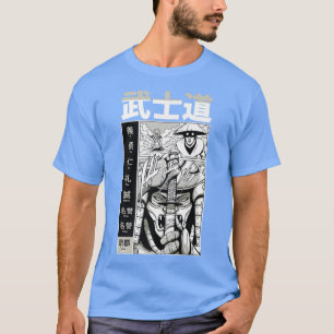 Japanese Samurai Warrior Anime and Manga T-Shirt