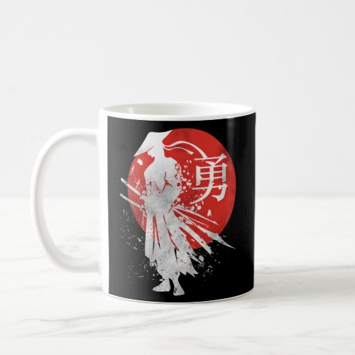 Japanese Samurai Warrior Japan Calligraphy For Cou Coffee Mug